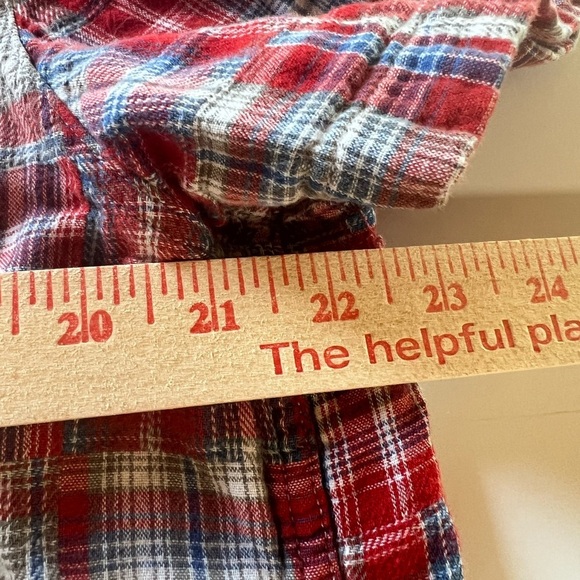 Vintage Y2K Lucky Brand American patchwork western SS pearl snap shirt XL cowboy - Picture 9 of 11